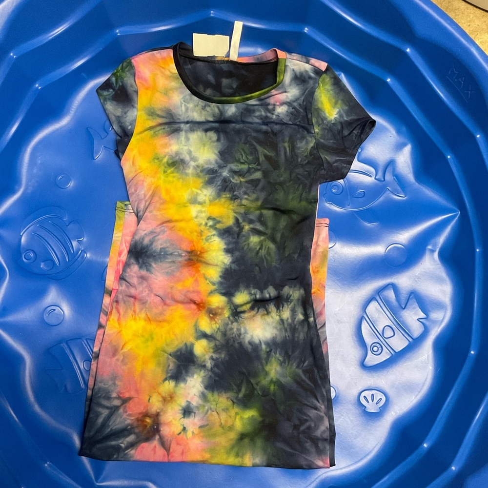 Michelle tie dye dress